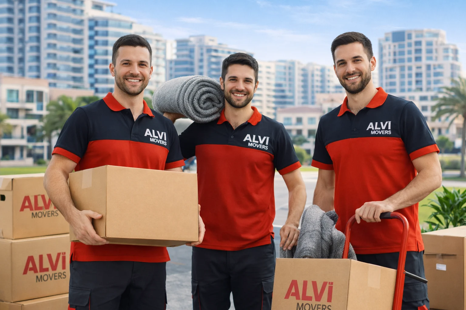 JVC apartment shifting company team near Circle Mall