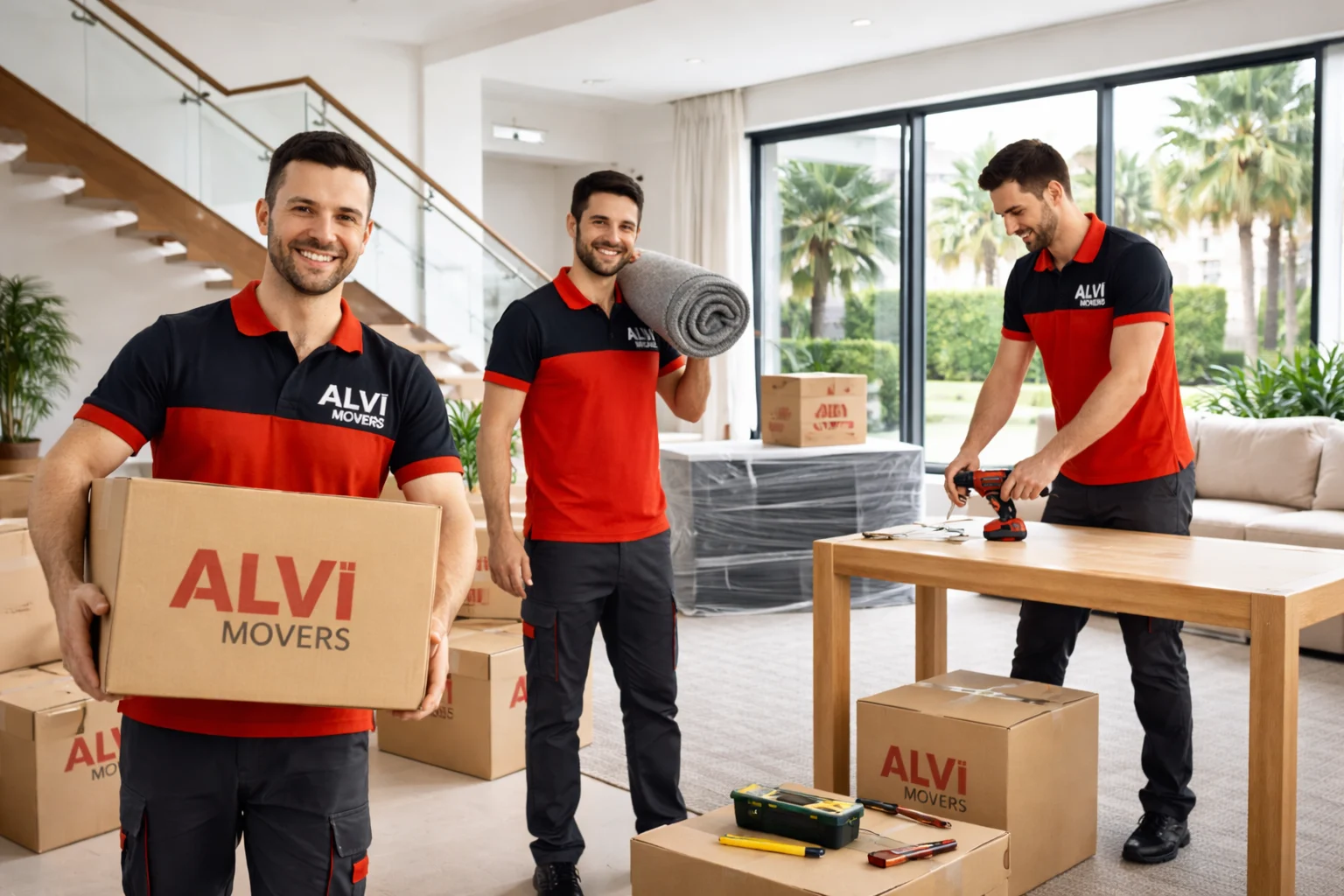 Villa movers in JVC Dubai - professional packing