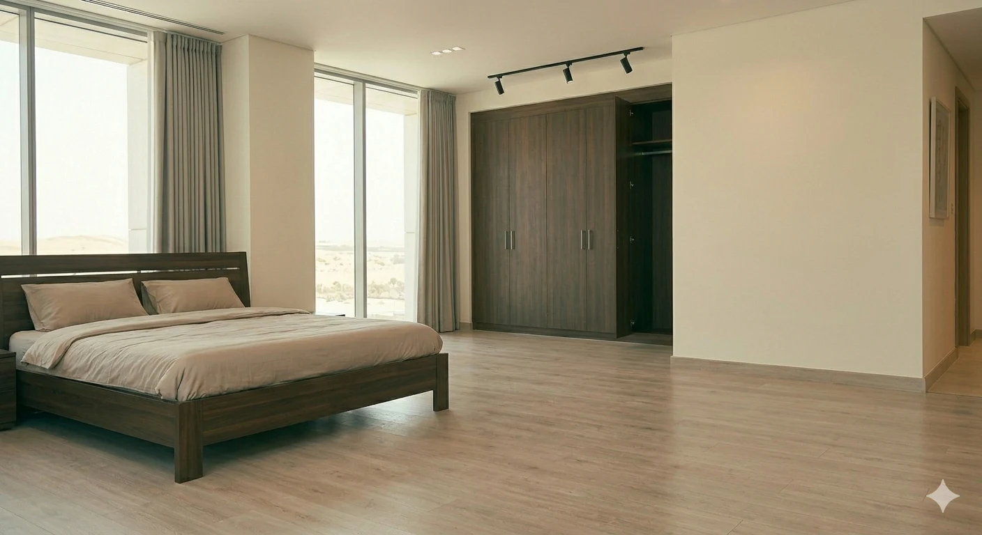 Professional movers in Al Majaz Sharjah loading household furniture into a moving truck